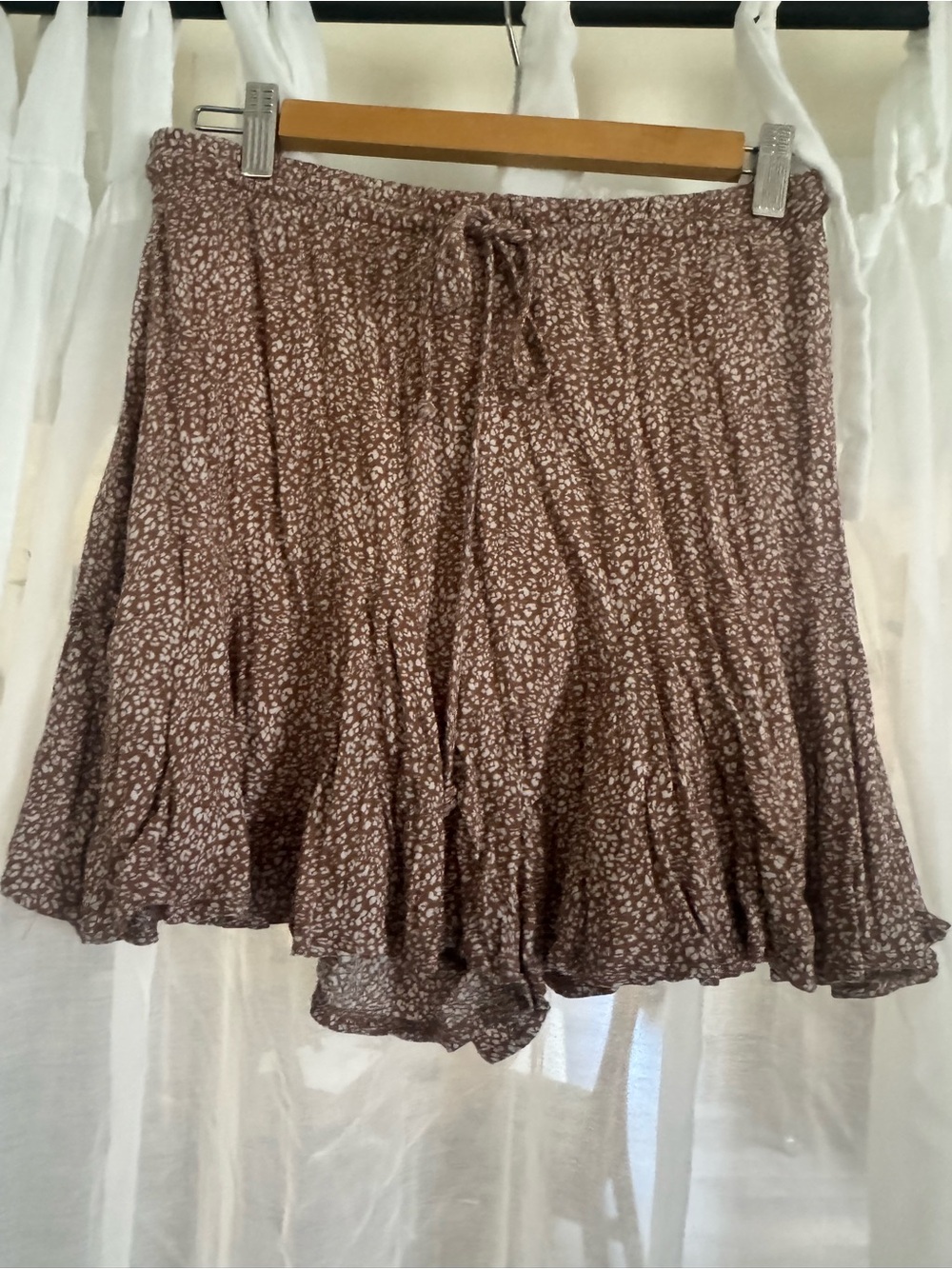 URBAN Romantics Dusty Rose Floral Print Skirt